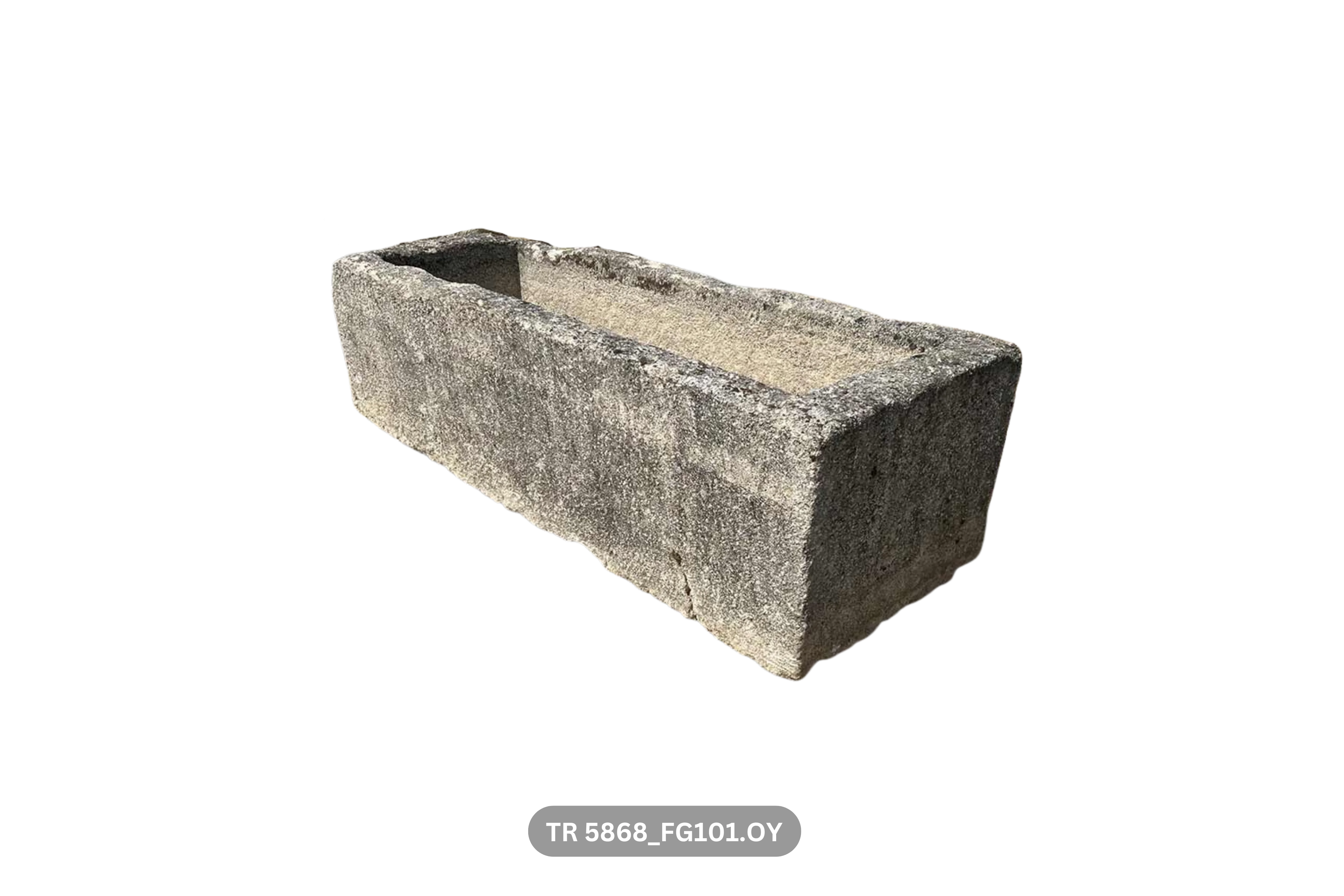 Antique French Limestone Trough - Image 5